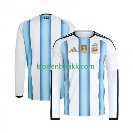 Argentina World Cup Hjemme Fotballdrakt 2026 Langermet
